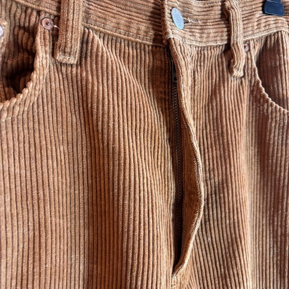 DENIM FORUM Sz 31 The Joni High Rise Loose Corduroy Trousers Pants - Picture 4 of 10